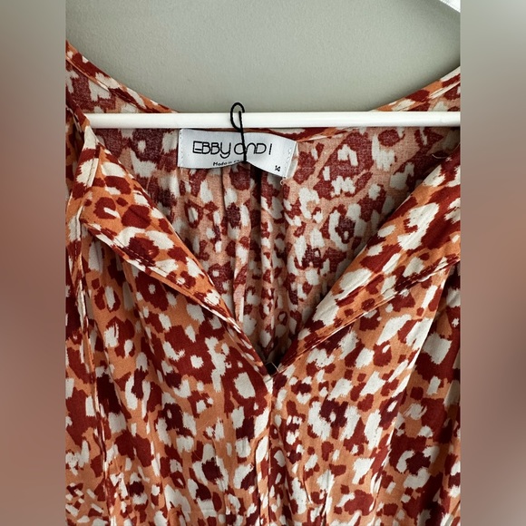 Ebby and I mini dress with tie waist. Size 14 - Picture 4 of 5